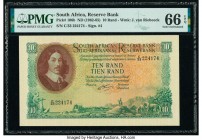 South Africa Republic of South Africa 10 Rand ND (1962-65) Pick 106b PMG Gem Uncirculated 66 EPQ. 

HID09801242017

© 2020 Heritage Auctions | All Rig...