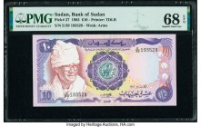Sudan Bank of Sudan 10 Pounds 1983 Pick 27 PMG Superb Gem Unc 68 EPQ. 

HID09801242017

© 2020 Heritage Auctions | All Rights Reserved