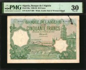 ALGERIA. Banque De L'Algerie. 50 Francs, 1920-38. P-80a. PMG Very Fine 30.
PMG comments "Ink."
Estimate: $50.00- $100.00