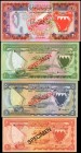 BAHRAIN. Lot of (6). Bahrain Monetary Agency. 100 Fils to 20 Dinars, ND (1978). P-1 to 6. Specimens. Uncirculated.
Estimate: $150.00- $250.00