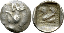 GREEKS. Uncertain (Lycia?). Tetartemorion (4th century BC)
