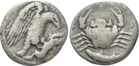 SICILY. Akragas. Hemidrachm (Circa 420-406 BC)
