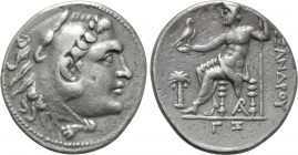 KINGS OF MACEDON. Alexander III 'the Great' (336-323 BC). Tetradrachm. Arados. Dated CY 63 (197/6 BC)