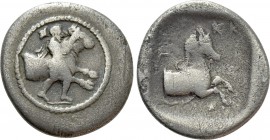 THESSALY. Trikka. Hemidrachm (Circa 440-400 BC)