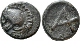 TROAS. Achilleion. Ae (4th century BC)