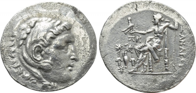 AEOLIS. Temnos. Circa 188-170 BC. Tetradrachm. Struck in the name and types of A...