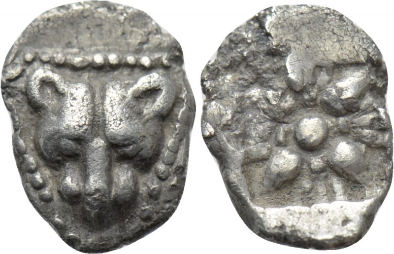 IONIA. Miletos. Tetartemorion (Late 6th-early 5th centuries BC). 

Obv: Head o...