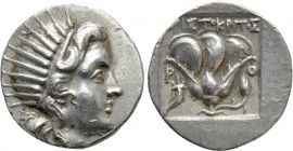 CARIA. Rhodes. Drachm (Circa 190-170 BC). Aristokritos, magistrate