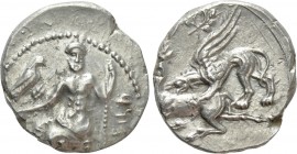KINGS OF CAPPADOCIA. Ariarathes I (Circa 333-322 BC). Drachm. Gaziura