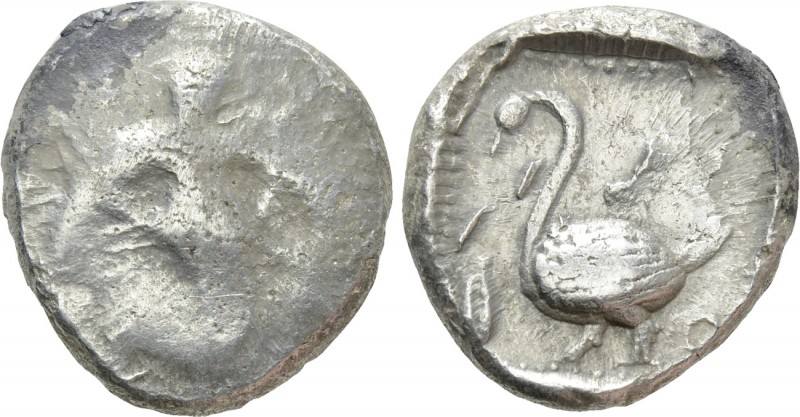 CILICIA. Mallos. Stater (Circa 440-390 BC). 

Obv: Winged male figure advancin...