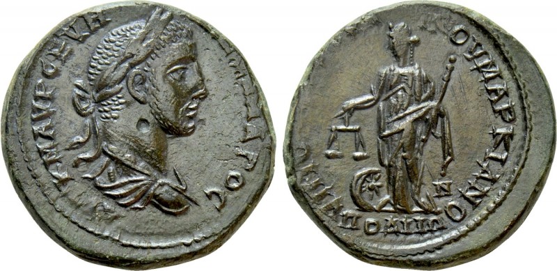 MOESIA INFERIOR. Marcianopolis. Severus Alexander (222-235). Ae. 

Obv: AVT K ...