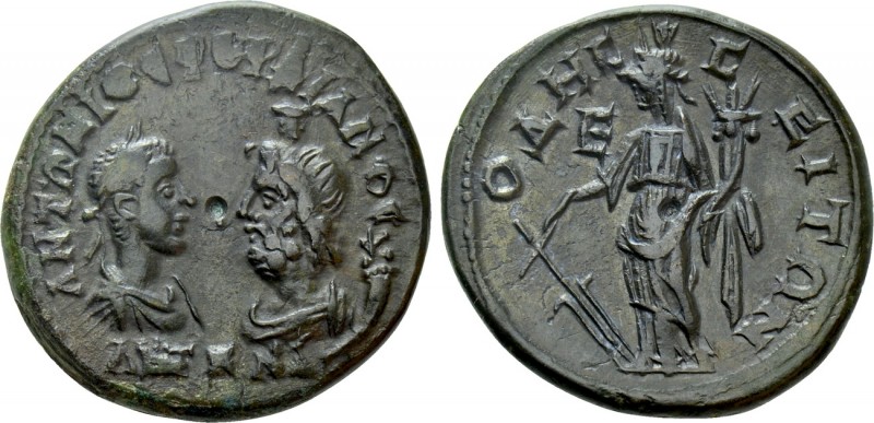 MOESIA INFERIOR. Odessus. Gordian III (238-244), with Serapis. Ae Pentassarion. ...