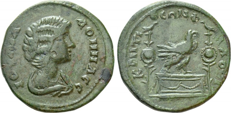 BITHYNIA. Flaviopolis (as Cretaia). Julia Domna (Augusta, 193-217). Ae. 

Obv:...