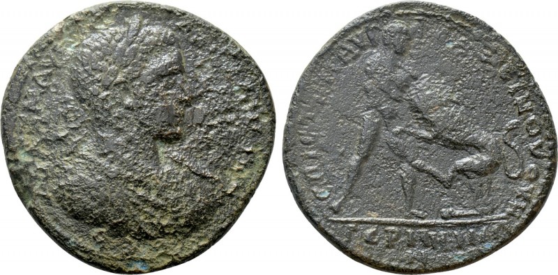 MYSIA. Germe. Severus Alexander (222-235). Ae Medallion. M. Aur. Rufinos, magist...