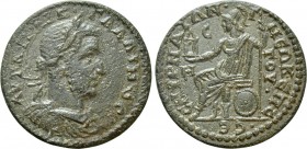 IONIA. Smyrna. Gallienus (253-268). Ae. Marcus Aurelius Sextus, magistrate