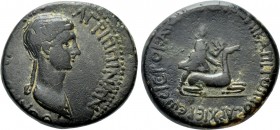 LYDIA. Hierocaesaraea. Agrippina (Augusta, 50-59). Ae