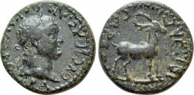 LYDIA. Hierocaesaraea. Vespasian (69-79). Ae