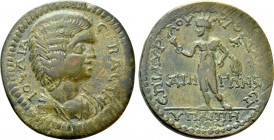 LYDIA. Hypaepa. Julia Domna (Augusta, 193-217). Ae. Aur(elioi) Loukios und Damas, magistrates