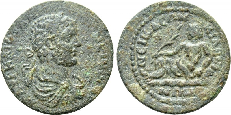 LYDIA. Nicaea Cilbianorum (Cilbiani Inferiores). Caracalla (198-217). Ae. 

Ob...