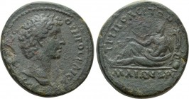 LYDIA. Tripolis. Marcus Aurelius (Caesar, 138-161). Ae