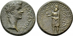 PHRYGIA. Aezanis. Caligula (37-41). Ae. Aristarchos, hierax