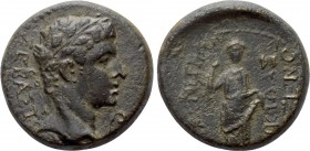 PHRYGIA. Eucarpea. Uncertain. Augustus or Tiberius (27 BC - 37 AD). Ae