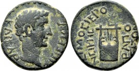 PHRYGIA. Hierapolis. Tiberius (14-37). Ae. Asklepiades, magistrate