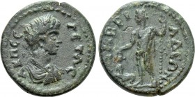 PISIDIA. Timbriada. Geta (209-212 AD). Ae