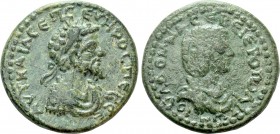 CILICIA. Hierapolis-Castabala. Septimius Severus with Julia Domna (193-211). Ae