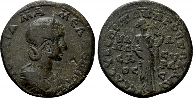 CILICIA. Seleucia ad Calycadnum. Julia Mamaea (Augusta, 222-235). Ae. 

Obv: I...