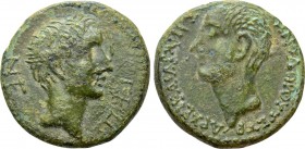 SELEUCIS & PIERIA. Chalkis ad Libanum. Augustus (27 BC-14 AD). Ae. Zenodoros, tetrarch