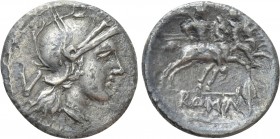 ANONYMOUS. Quinarius (211-210 BC). Mint in Southeastern Italy