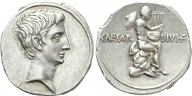 OCTAVIAN. Denarius (32/31 BC). Uncertain Italian mint (Rome?)