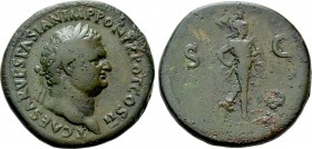 TITUS (Caesar, 69-79). Sestertius. Rome