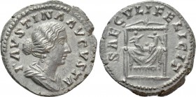 FAUSTINA II (Augusta, 147-175/6). Denarius. Rome