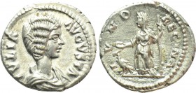 JULIA DOMNA (Augusta, 193-211). Denarius. Laodikeia