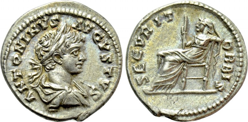 CARACALLA (197-217). Denarius. Laodikeia. 

Obv: ANTONINVS AVGVSTVS. 
Laureat...