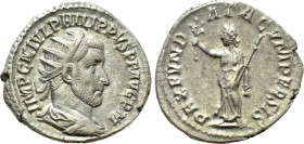 PHILIP I THE ARAB (244-249). Antoninianus. Antioch