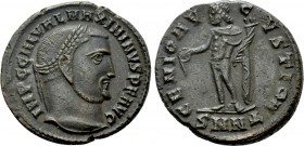MAXIMINUS DAIA (310-313). Follis.  Nicomedia