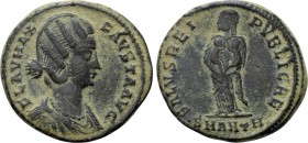 FAUSTA (Augusta, 324-326). Follis. Antioch
