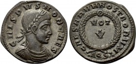 CRISPUS (Caesar, 316-326). Follis. Aquileia