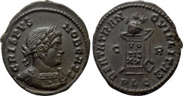 CRISPUS (Caesar, 316-326). Follis. Lugdunum