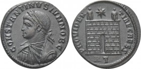CONSTANTINE II (Caesar, 316-337). Follis. Rome