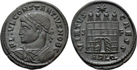 CONSTANTIUS II (Caesar, 324-337). Follis. Arelate