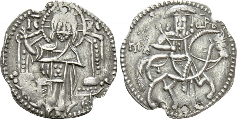 BULGARIA. Second Empire. Mihail Asen III Šišman (1323-1330). Groš. 

Obv: Chri...