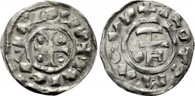 FRANCE. Normandie. Richard I (943-996). Denier. Rotomagus (Rouen)
