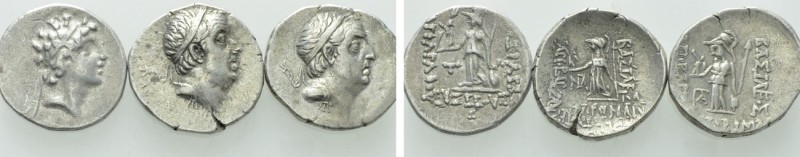3 Drachms of the Kings of Cappadocia. 

Obv: .
Rev: .

. 

Condition: See...