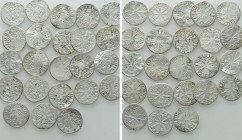 23 Medieval Coins of Tyrol / Etschkreuzer