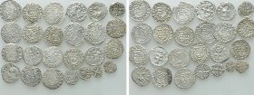 25 Hungarian Medieval Coins