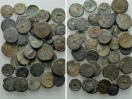 Circa 40 Greek Coins
